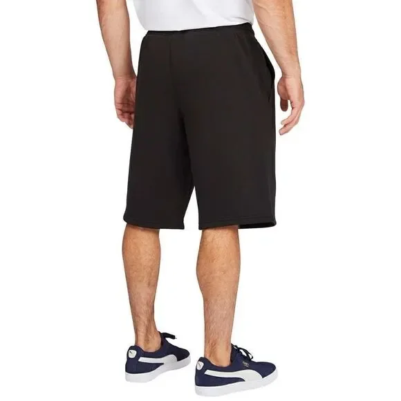 NEW! PUMA Men’s Fleece Gym Shorts in Black - Picture 3 of 10